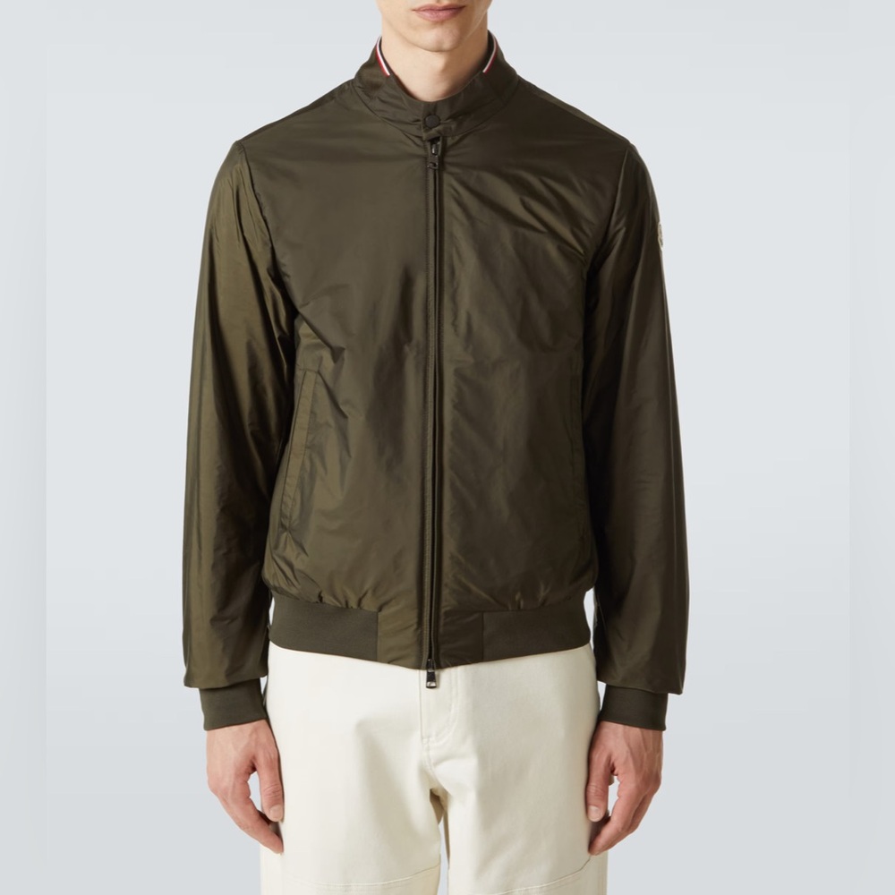 Moncler-Reppe rain jacket-Authentic- in slate gray